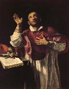 Orazio Borgianni St.Carlo Borromeo oil painting